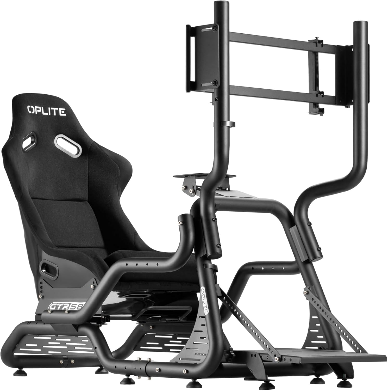 Siège baquet fibre de verre OPLITE GTR S8 — cockpit simracing