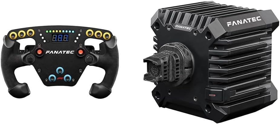 Pack Fanatec CSL DD QR2 et volant ClubSport F1 Esports V2